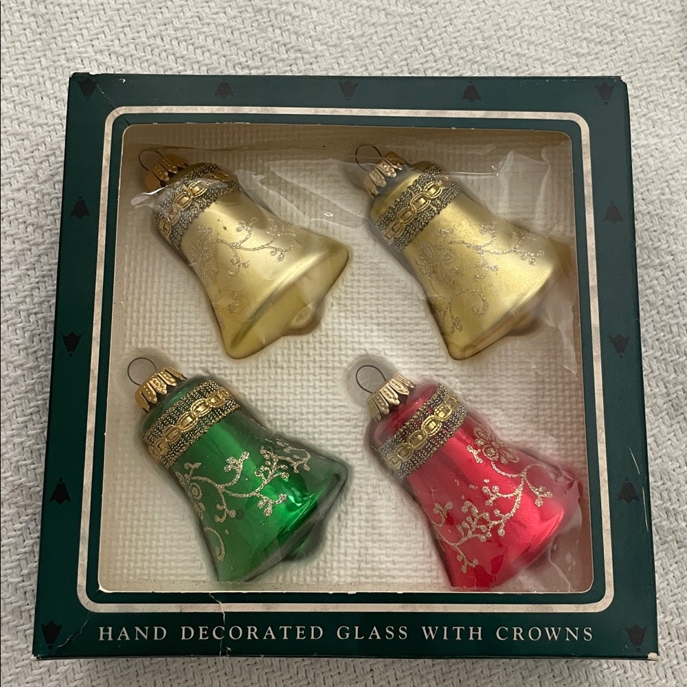 Christmas by Krebs bell ornaments